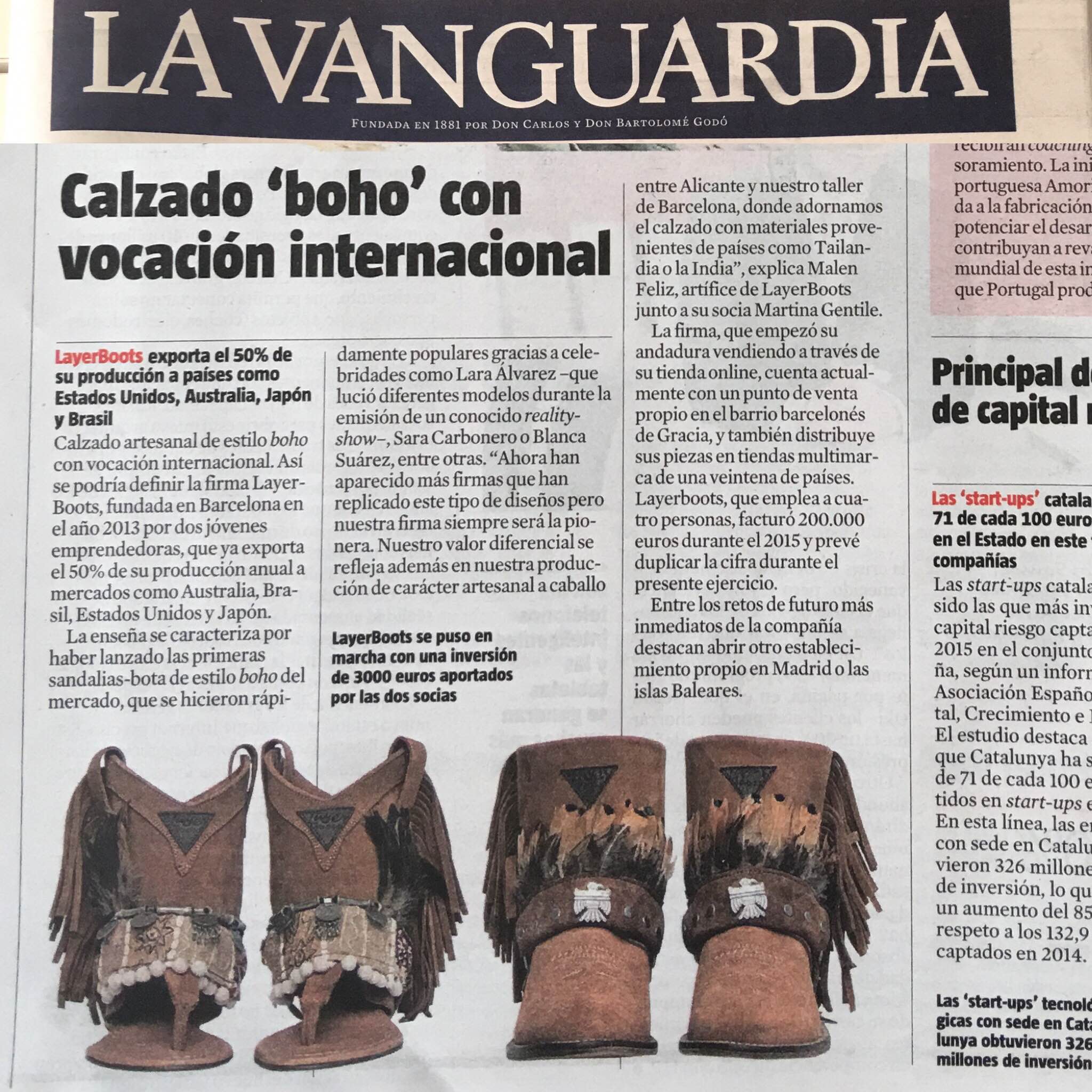 Layer Boots La Vanguardia