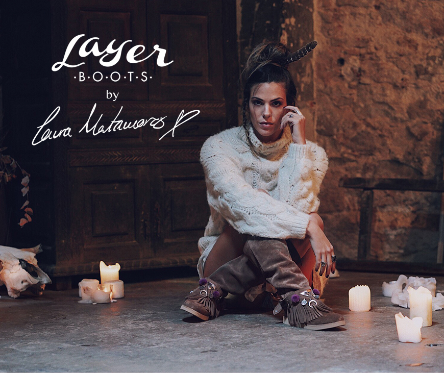 Layer Boots by Laura Matamoros